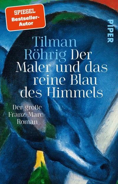 Der Maler und das reine Blau des Himmels