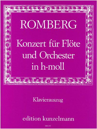 Konzert h-Moll Nr.17 op.30für Flöte und Orchester