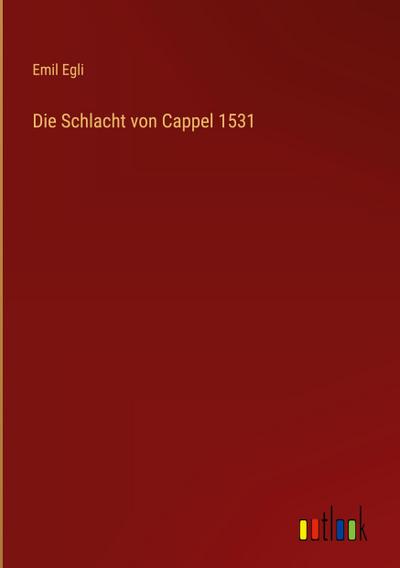 Die Schlacht von Cappel 1531