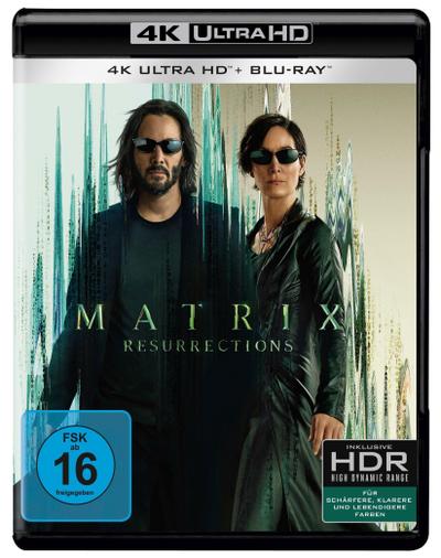 Matrix Resurrections - 4K UHD/2 Blu-ray