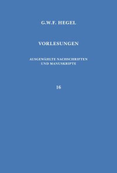 Vorlesungen über die Philosophie der Natur