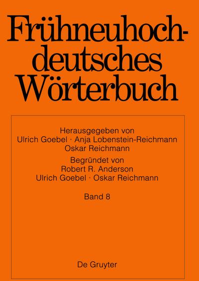 Frühneuhochdeutsches Wörterbuch, Band 8, i - kuzkappe