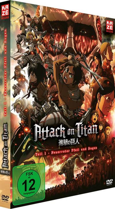 Attack on Titan - Anime Movie Teil 1: Feuerroter Pfeil und Bogen - DVD