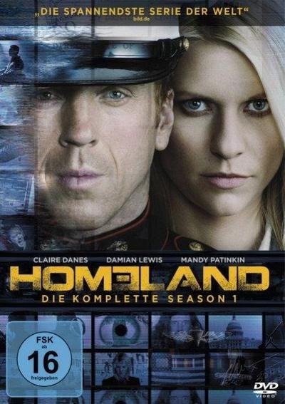 Homeland. Season.1, 4 DVDs