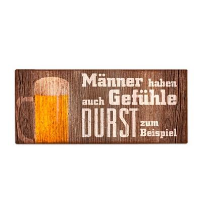 Deko Schild aus Metall