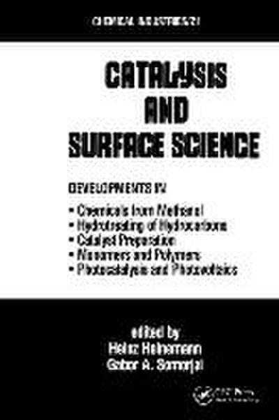 Catalysis and Surface Science
