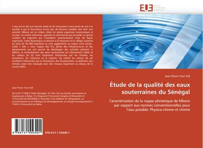 Étude de la qualité des eaux souterraines du Sénégal