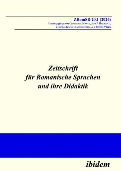 Zeitschrift fÃ¼r Romanische Sprachen und ihre Didaktik