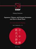 Japanese, Chinese, and Korean Surnames and How to Read Them