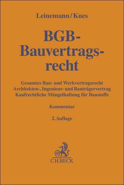 BGB-Bauvertragsrecht