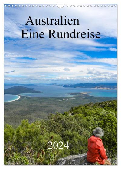 Australien - Eine Rundreise (Wandkalender 2024 DIN A3 hoch), CALVENDO Monatskalender