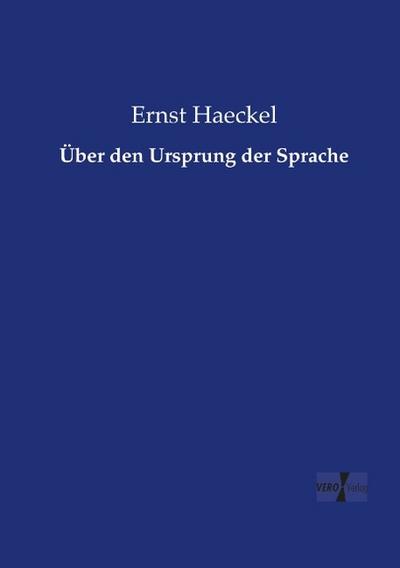 Über den Ursprung der Sprache