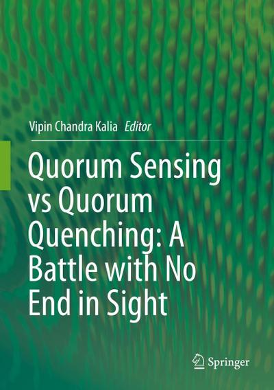 Quorum Sensing vs Quorum Quenching: A Battle with No End in Sight