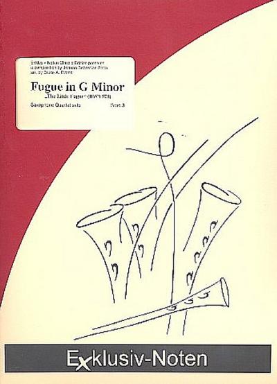 Fuge g-Moll BWV578für 4 Saxophone (SATBar)