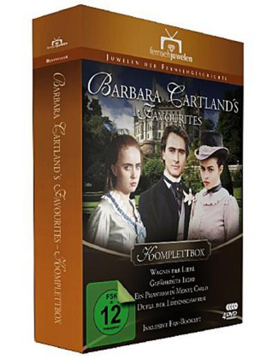 Barbara Cartland’s Favourites - Komplettbox, 4 DVDs