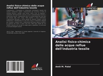 Analisi fisico-chimica delle acque reflue dell’industria tessile