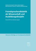 Fremdsprachendidaktik als Wissenschaft und Ausbildungsdisziplin