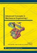 Advanced Concepts in Mechanical Engineering I