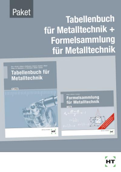 Paket Tabellenbuch für Metalltechnik und Formelsammlung für Metalltechnik