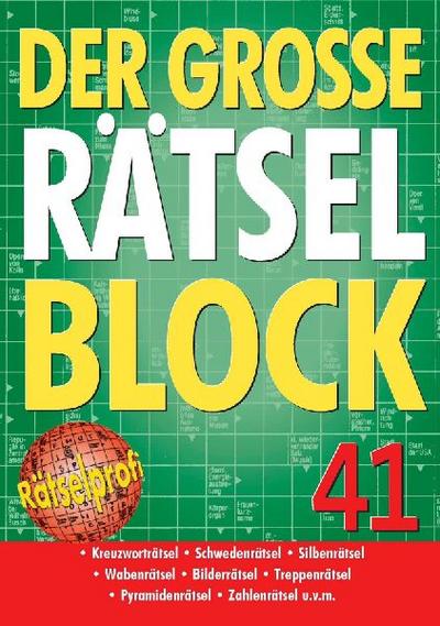 Der große Rätselblock Band 41