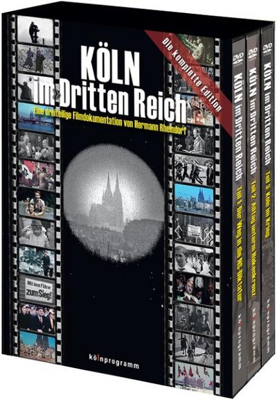 Köln im Dritten Reich, Gesamtedition, 3 DVDs