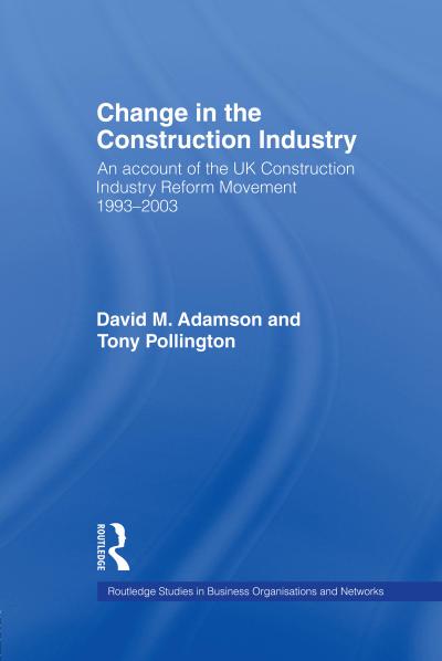 Change in the Construction Industry