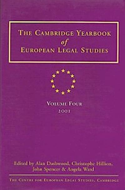 Cambridge Yearbook of European Legal Studies  Vol 4, 2001