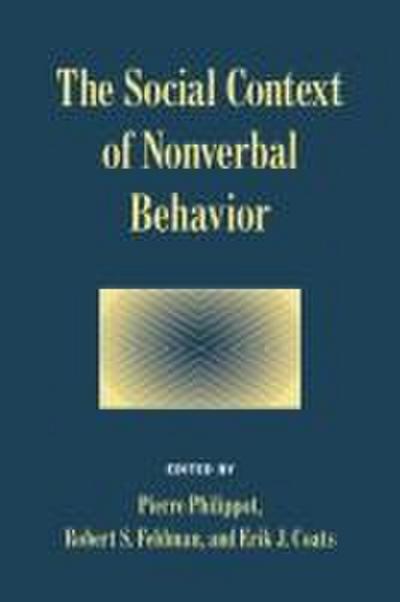 The Social Context of Nonverbal Behavior
