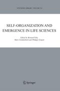 Self-organization and Emergence in Life Sciences
