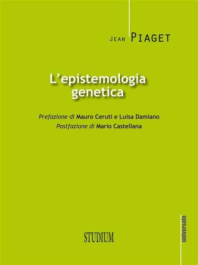 L’epistemologia genetica