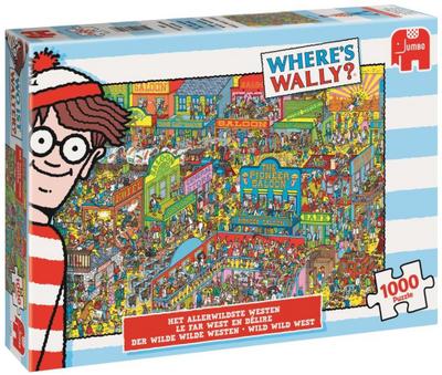 Wo ist Walter? - Where's Wally? - Der wilde wilde Westen - 1000 Teile Puzzle