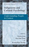Indigenous and Cultural Psychology