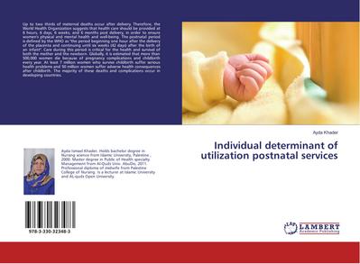 Individual determinant of utilization postnatal services