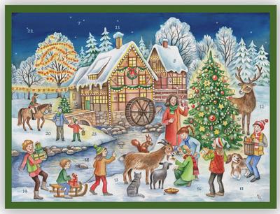 Adventskalender 'Weihnachtliches Mühlhaus' 