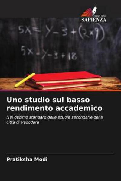 Uno studio sul basso rendimento accademico