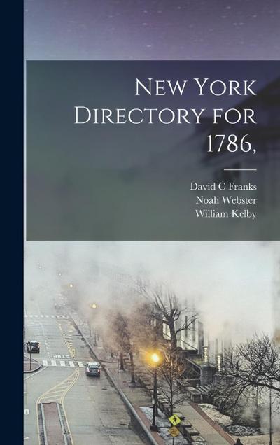 New York Directory for 1786