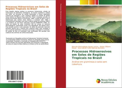Processos Hidroerosivos em Solos de Regiões Tropicais no Brasil