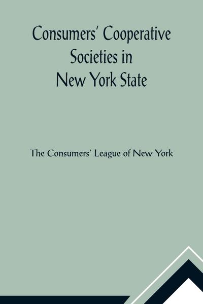 Consumers’ Cooperative Societies in New York State