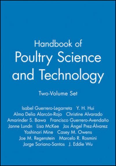 Handbook of Poultry Science and Technology, Set