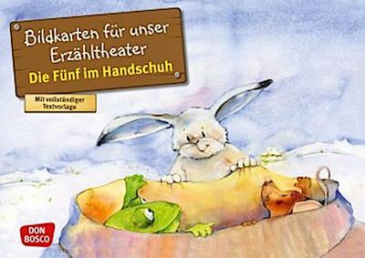 Die Fünf im Handschuh. Kamishibai Bildkartenset