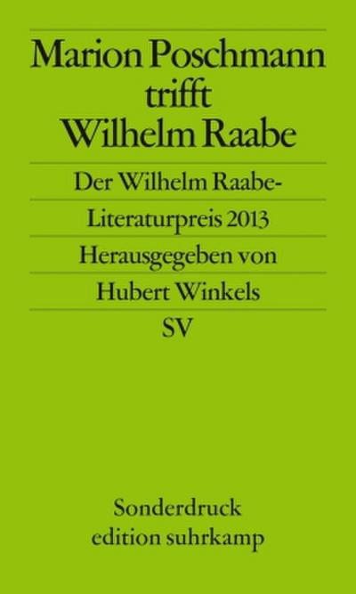 Marion Poschmann trifft Wilhelm Raabe