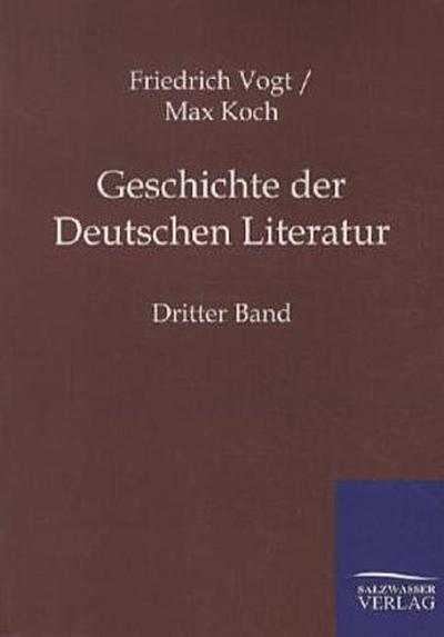 Geschichte der Deutschen Literatur