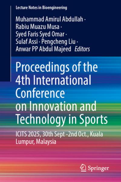 Proceedings of the 4th International Conference on Innovation and Technology in Sports