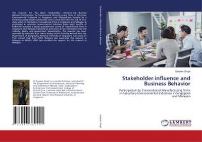 Stakeholder influence and Business Behavior
