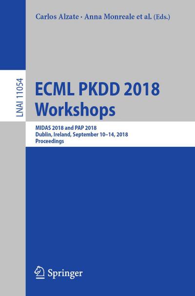 ECML PKDD 2018 Workshops