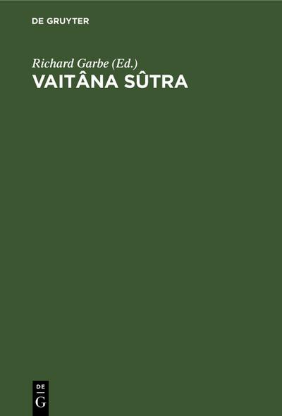 Vaitâna Sãutra