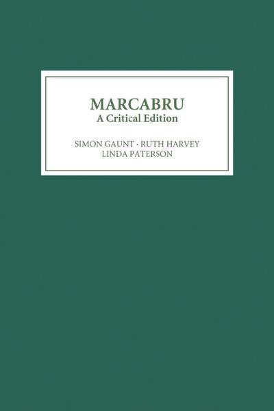 Marcabru: A Critical Edition