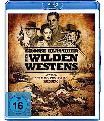 Große Klassiker des Wilden Westens - Lawman, Der Mann vom Alamo, Barquero, 3 Blu-ray