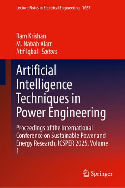 Artificial Intelligence Techniques in Power Engineering