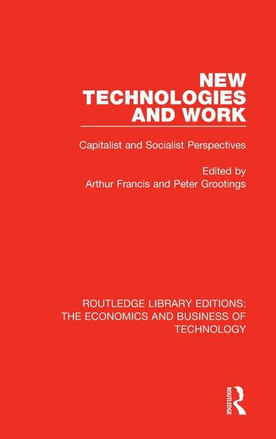 New Technologies and Work